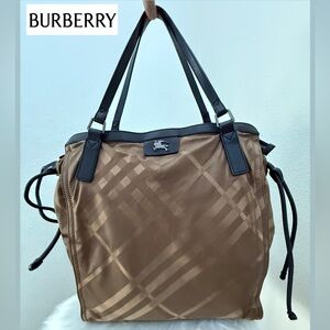 BURBERRY Buckleigh Nylon Tote Bag